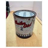Edwin Plitt Sailor Girl Gallon Oyster Can