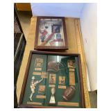 Baseball and Football Shadow Box