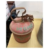Dayton Case Embossing Kit and Gasoline Can