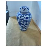 Blue and White Urn