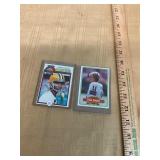Phil Simms and James Lofton Rookie Cards