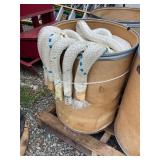 6 Piece Lot of Large Braided Rope