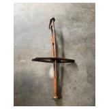 Wooden Nautical Teak Fighting Chair Foot Rest