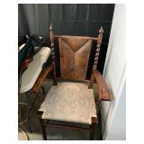 Antique Barley Twist Chair
