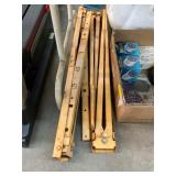 Pair of Folding Sawhorses
