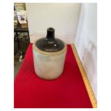 H Krieger Baltimore MD Advertising Jug Pottery