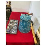2 Piece Enamel Lot