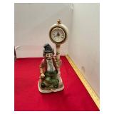 Porcelain HOBO Drunk Collectible Clock