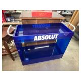 Absolut Vodka Advertising Rolling Cart