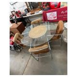 Chromcraft MCM Table and 4 Chairs