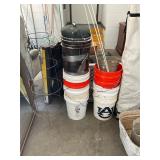 Buckets and Reflector Lot