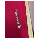 Sterling Hawaii Charm Bracelet