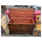 Vintage Cedar Blanket Chest