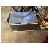 Vintage Coleman Cooler, Filet Knives, Jumper Cable