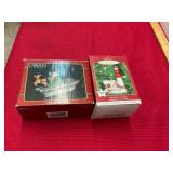 2 Collectible Christmas Ornaments