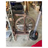 Spinning Wheel Lamp