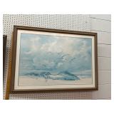 Carolyn Bush Beach Scene Print
