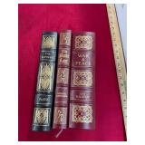 3 Leatherbound Easton Press Books