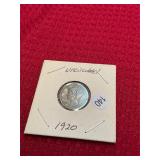 1920 Uncirculated Mercury Dime
