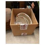 Antique Mixing Bowls and Decor Lot