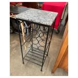 Marble Top Wine Rack