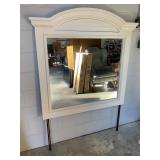 Large White Mirror