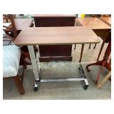 Adjustable Height Rolling Table