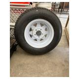 Spare Trailer Tire