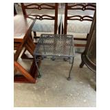 Iron End Table