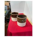 2 Antique Crocks