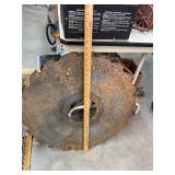 Large Antique Saw Blade