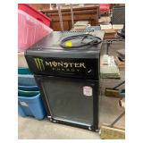 Monster Store Display Glass Front Refrigerator