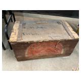 Antique RS Bristow Urbanna Wooden Crackers Crate