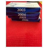 2003-06 U.S. Mint Proof Set Run