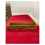 Vintage Leatherwood VA Dovetailed Wooden Crate
