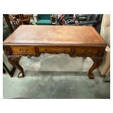 Quality Carved Wooden 3 Drawer Desk