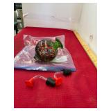 Rainbow Art Glass HummingBird Feeder