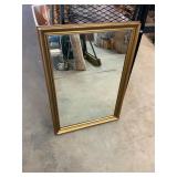 Gold Frame Mirror 33" x 24"