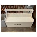 Wooden Bench with Storage