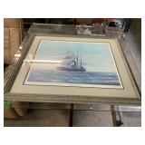 U.S.S Michigan Signed and Numbered Print
