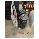 2 DynatrapXL bug zappers with folding chair