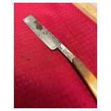 Antique Straight Razors and Dresser Set Items