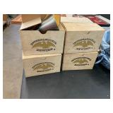 8 American International Pewter Wine Goblets