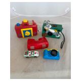 Vintage Toy Cameras Lot