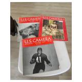 Three Vintage US Camera Magazines 1940s