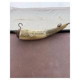 Inscribed Patriotic Powder Horn