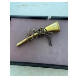 Vintage Brass Bugle/Signal Horn