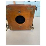 Antique Wooden Camera