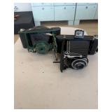 Two Vintage Kodak Cameras Model B & Kodex No. 1