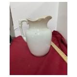 Antique Porcelain Ironstone Pitcher